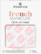 Essence Click-on French Kunstn&#228;gel 01 Classic French, 12 Stk