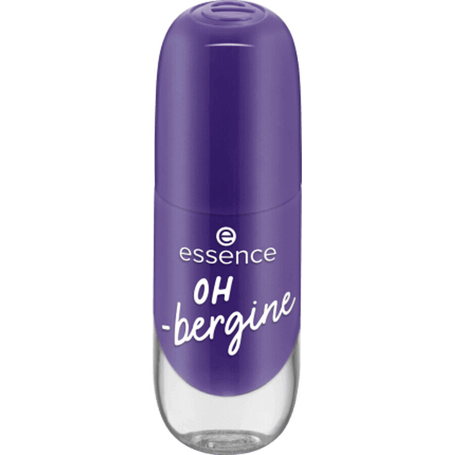 Essence Lac de unghii gel nail colour 65 Oh-bergine, 8 ml