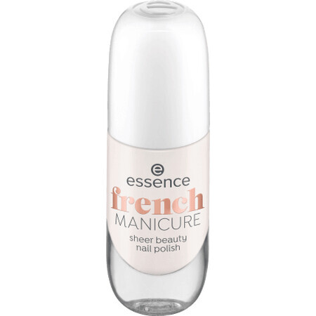 Essence Sheer Beauty lac de unghii 02 Rosé On Ice, 8 ml