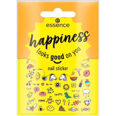 Essence Sticker pentru unghii Hapiness Looks Good On You, 45 buc