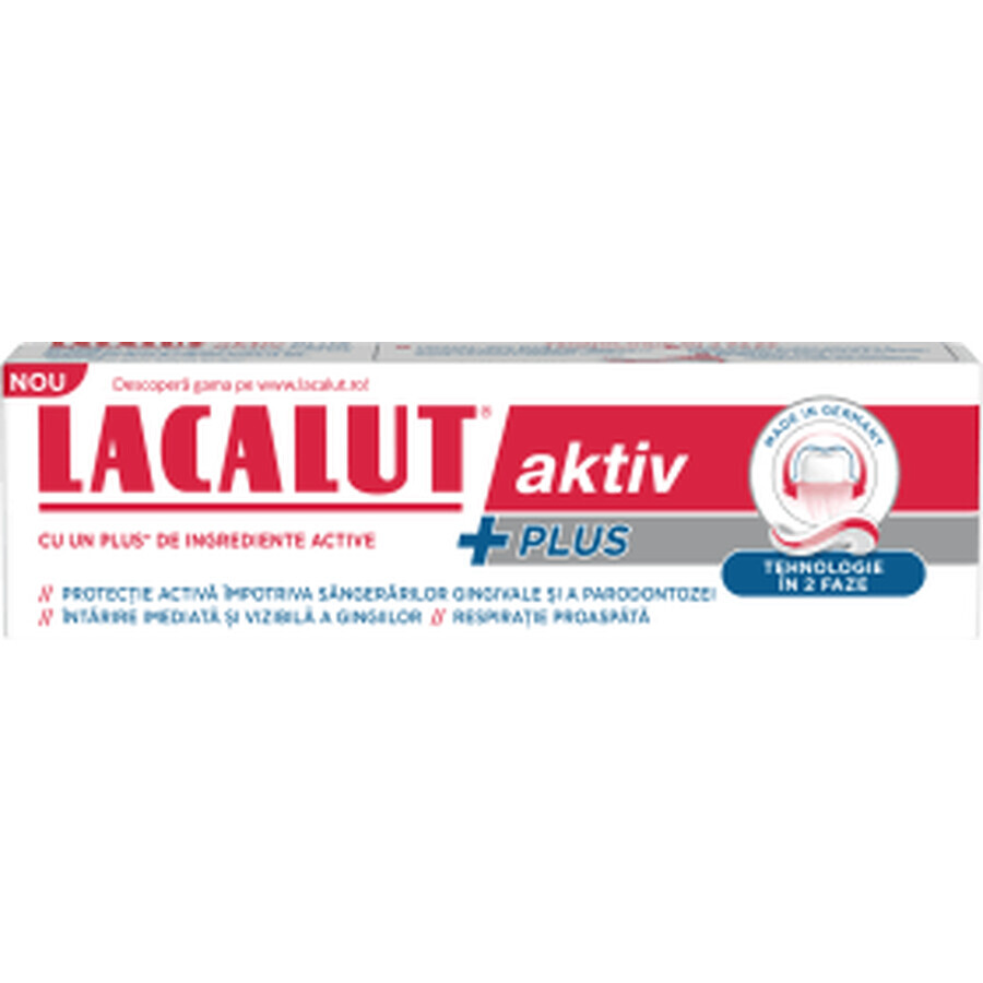 Lacalut Aktiv PLUS, 75 ml