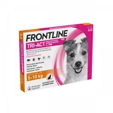 Frontline Tri-Act spot-on solution for dogs of 5-10 kg, 3 pipettes x 1 ml, Frontline