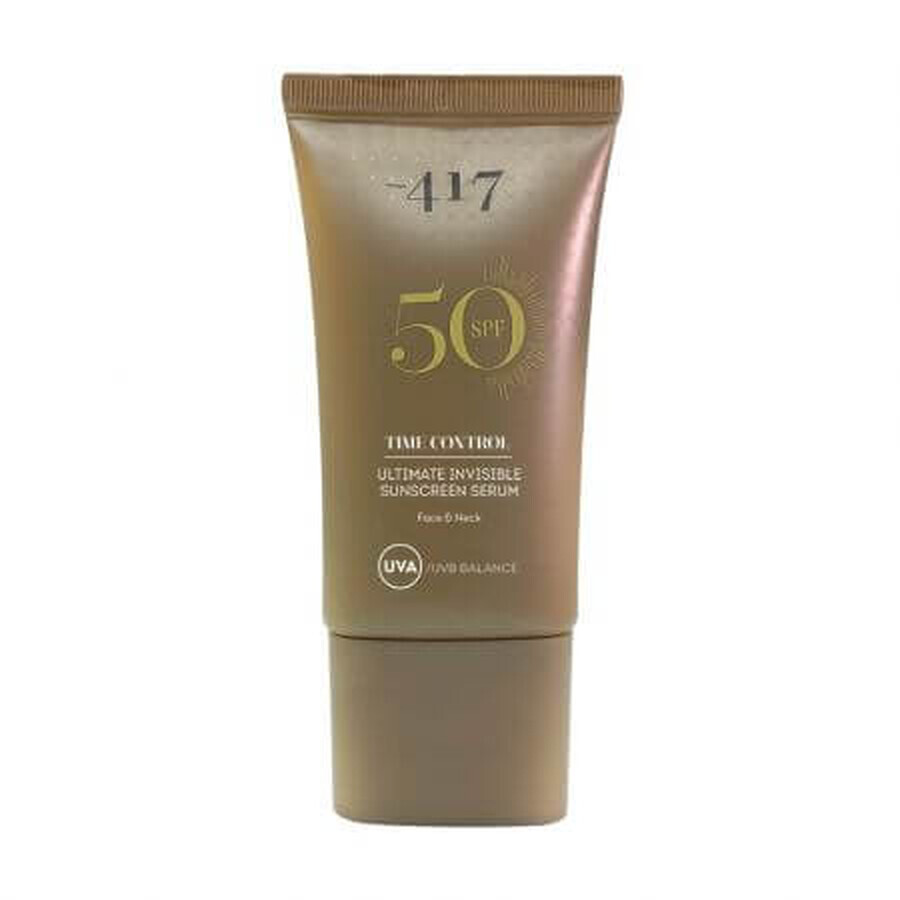 Ser pentru fata cu SPF 50 Ultimate Invisible Time Control, 40 ml