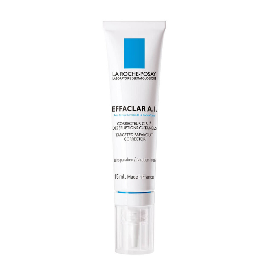 La Roche-Posay Effaclar AI Korrekturflüssigkeit für lokalisierte Hautausschläge, 15 ml