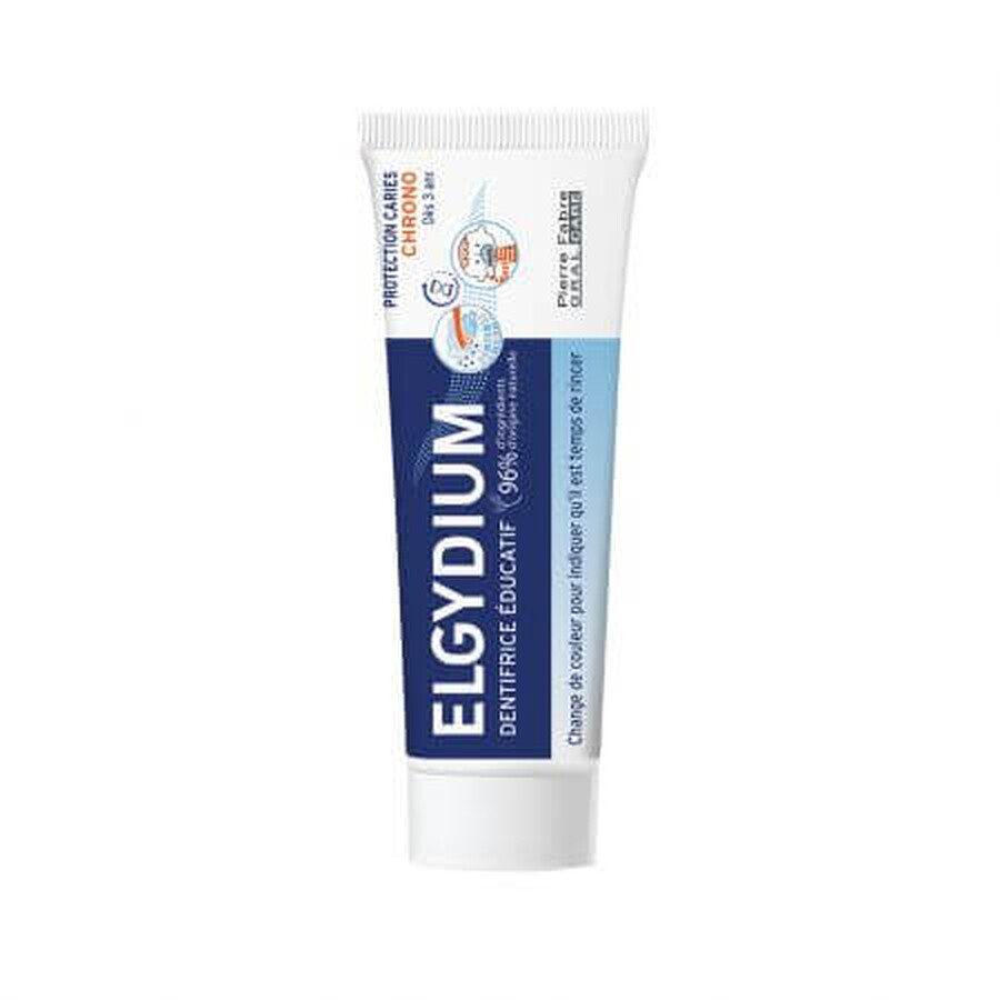 Zahnpasta für Kinder, Teaching ToothPaste, 50 ml, Elgydium