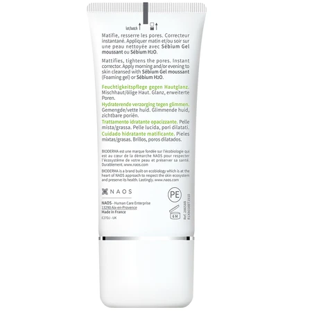 Bioderma Sebium Mat control, feuchtigkeitsspendendes Fluid, 30 ml