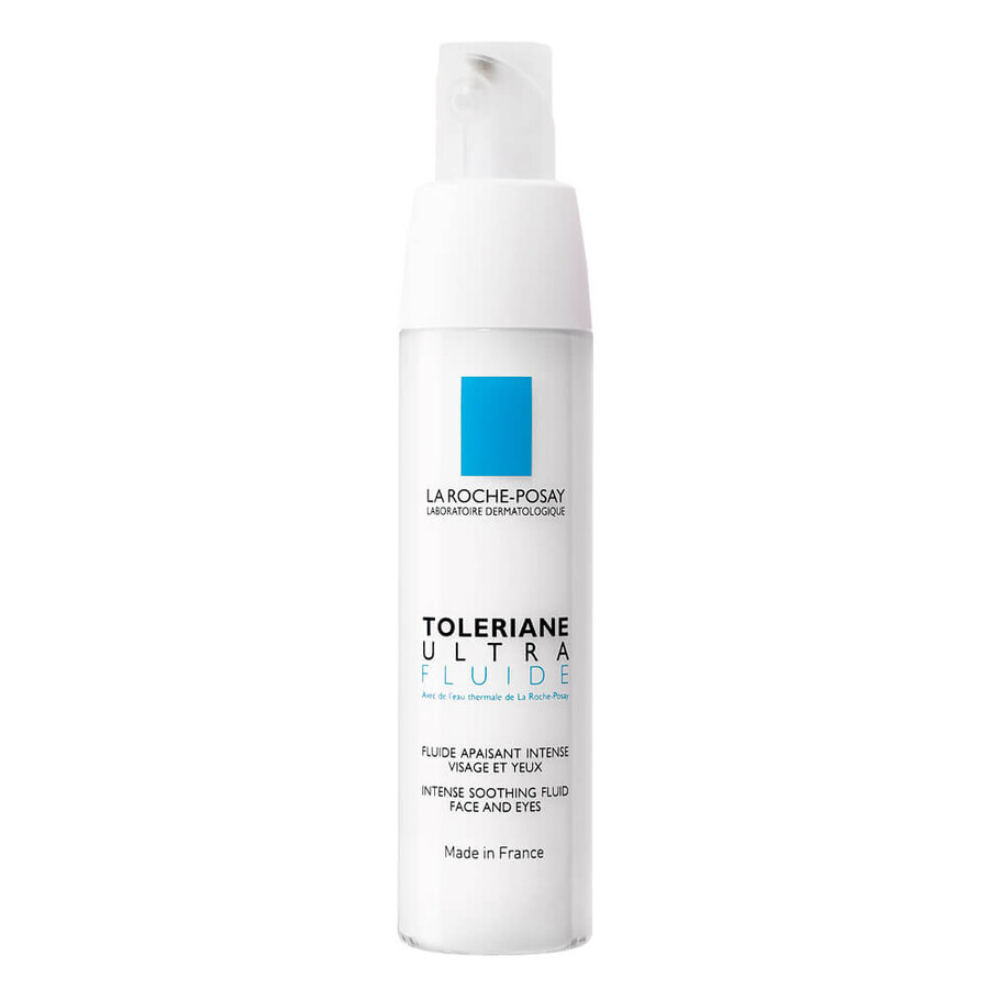 Fluid intens calmant pentru piele intolerantă mixtă și grasă Toleriane Ultra, 40 ml, La Roche-Posay