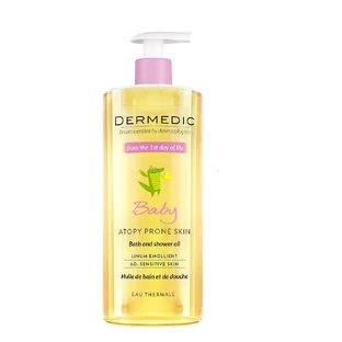 Baby Bath and Shower Oil, 500 ml, Dermedic