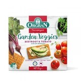 Garden Veggies beetroot and tomato dry bread, 125 g, Orgran