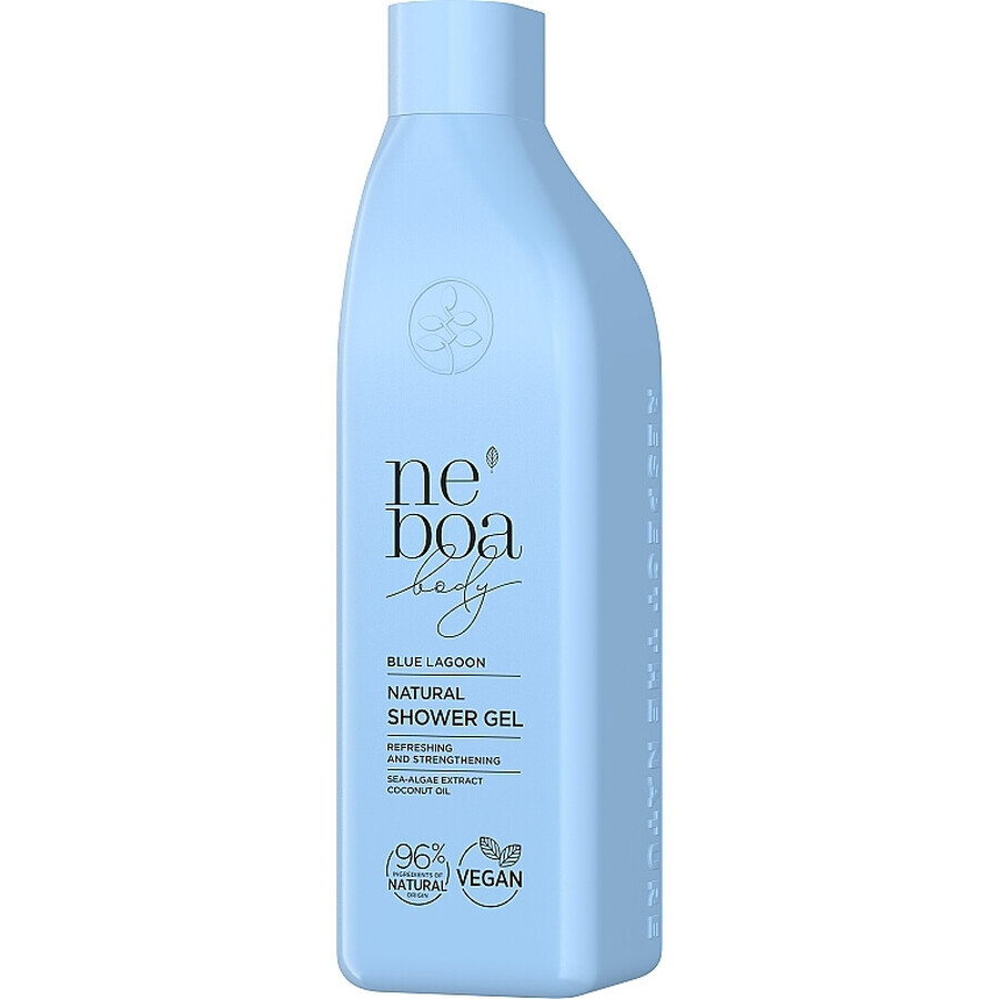 Gel de Dus Natural Blue Lagoon, Neboa, 300 ml