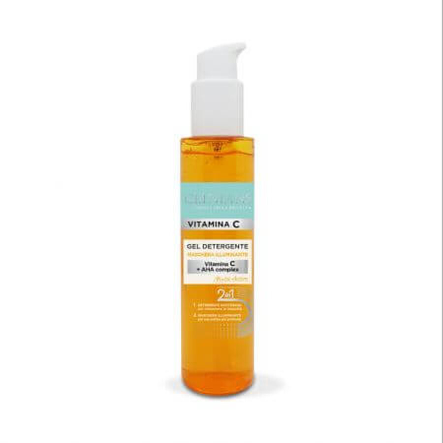 Gel masca de curatare si iluminare cu vitamina C, 150 ml, Clinians