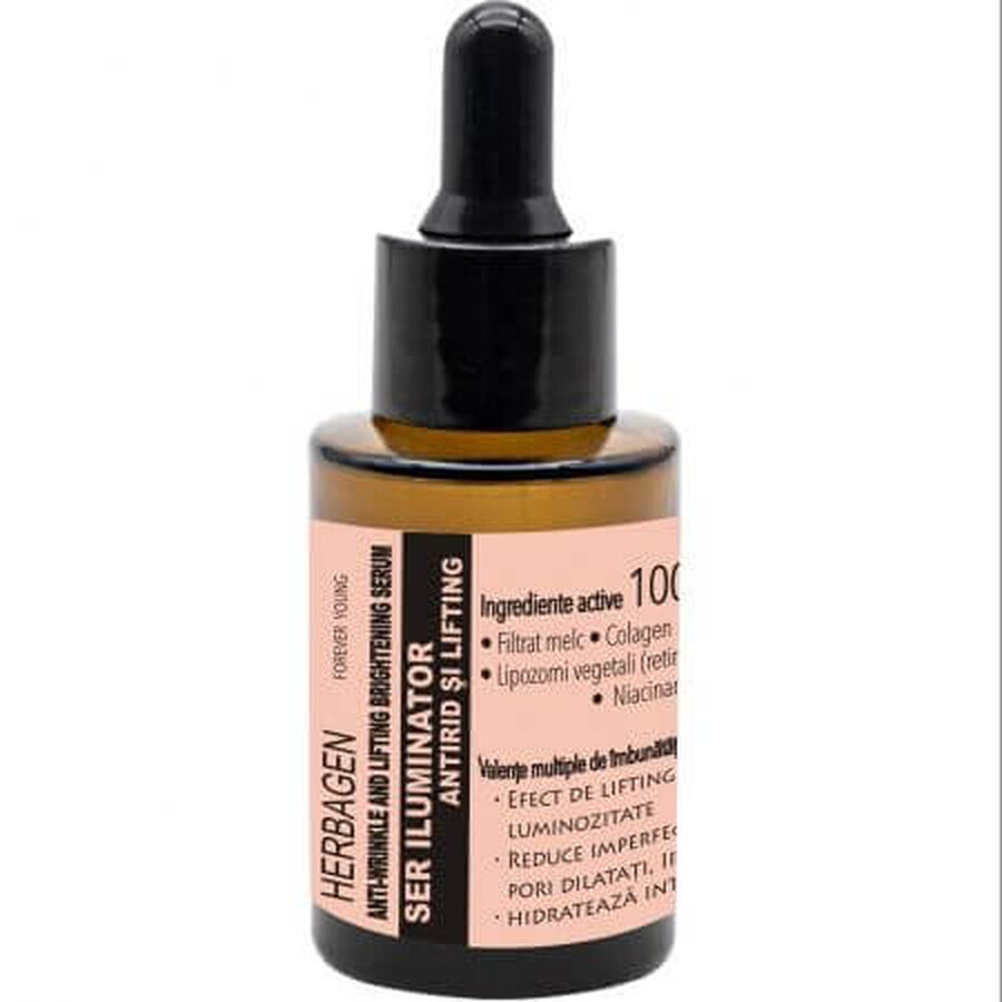 Ser iluminator antirid si lifting, 30 ml, Herbagen