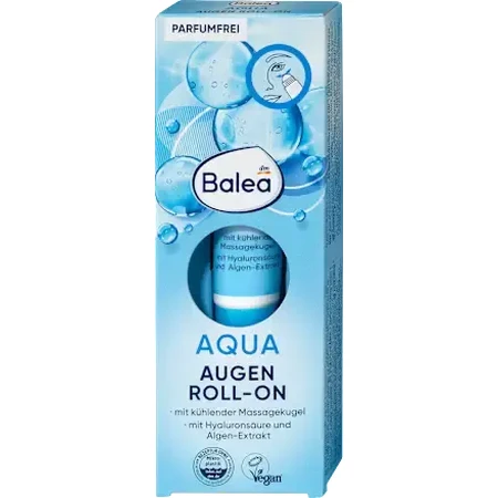 Balea Crema de ojos roll-on, 15 ml