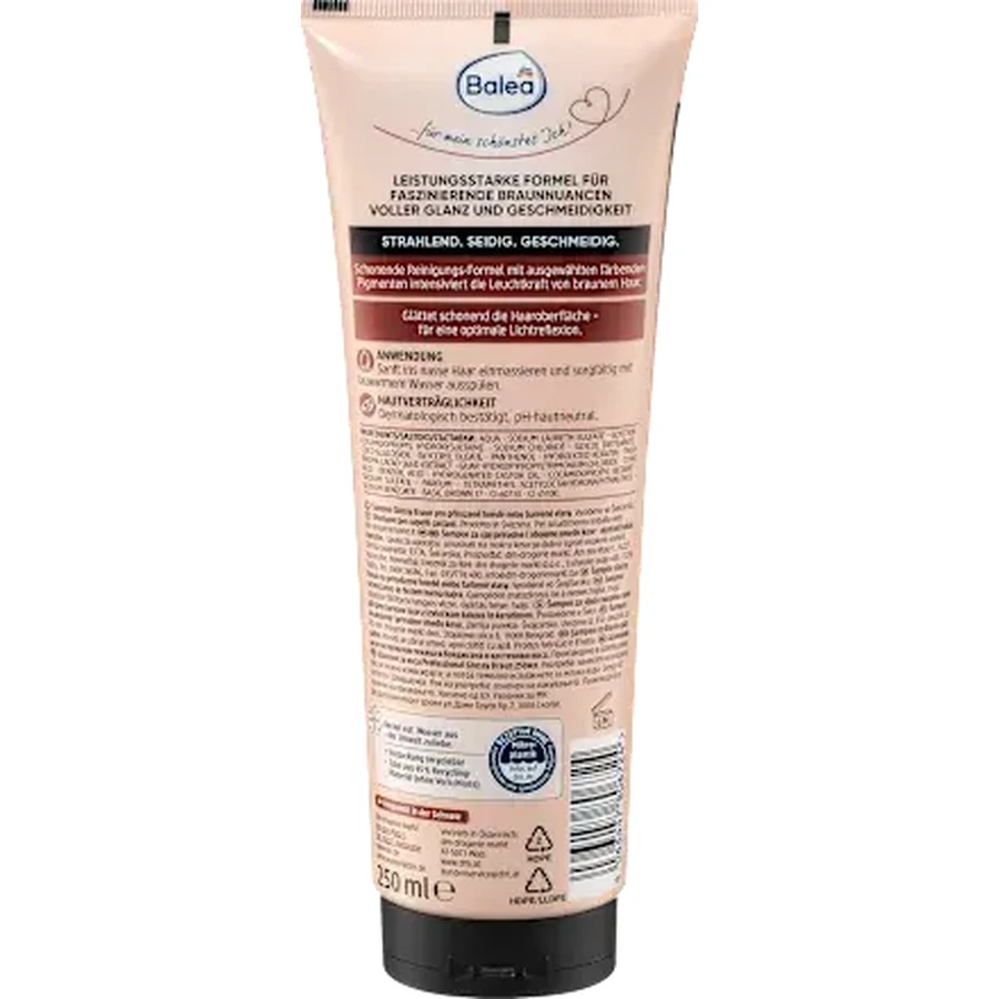 Balea Champú Profesional para cabellos castaños, 250 ml