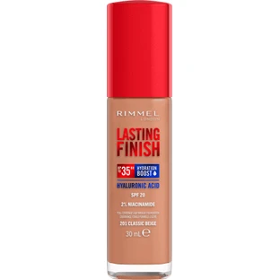 Rimmel London Lasting Finish 35H fond de ten 201 Classic Beige, 1 buc