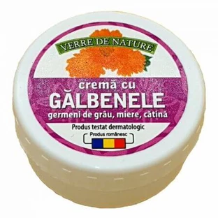 Crema con caléndulas, germen de trigo, catina y miel, 20 g, Verre de Nature