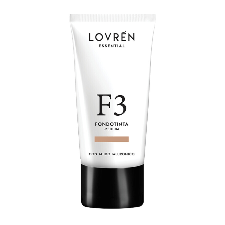 Foundation mit Hyaluronsäure Medium F3, 25 ml, Lovren