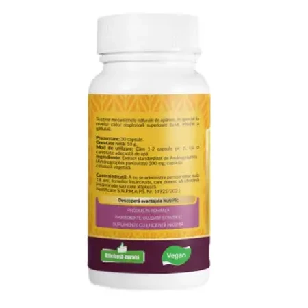 Indiase echinacea, 30 plantaardige capsules, Nutrific