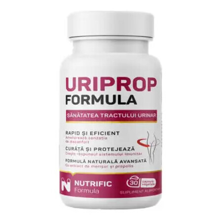 Uriprop formula, 30 capsule, Nutrific