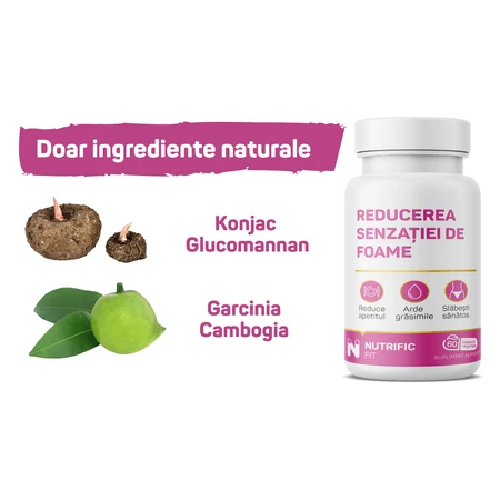 Minder hongergevoel, 60 plantaardige capsules, Nutrific