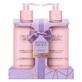 Set cu jojoba, vanilie si ulei de migdale: sapun lichid 300 ml, lotiune 300 ml  BAYLIS &amp; HARDING