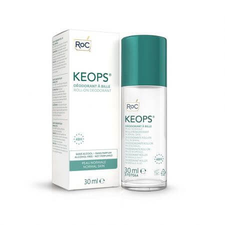 Deoroller für normale Haut Keops, 30 ml, Roc