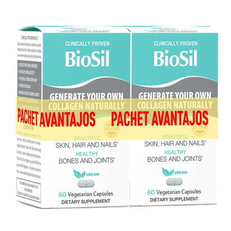 Biosil Collagen 60 + 60 Kapseln, Biosil