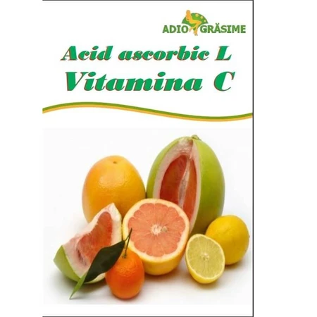 Goodbye Fat Vitamin C powder (L-Ascorbic Acid), 500 g, Micul Rege