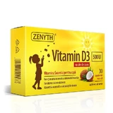 Vitamin D3 für Kinder, 500 IE, 30 Kapseln, Zenyth