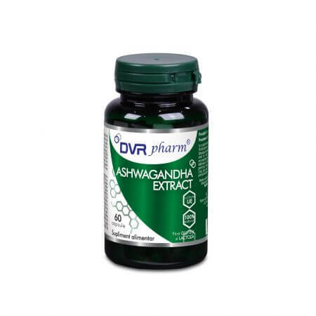 Ashwagandha-Extrakt, 60 Kapseln, DVR Pharm