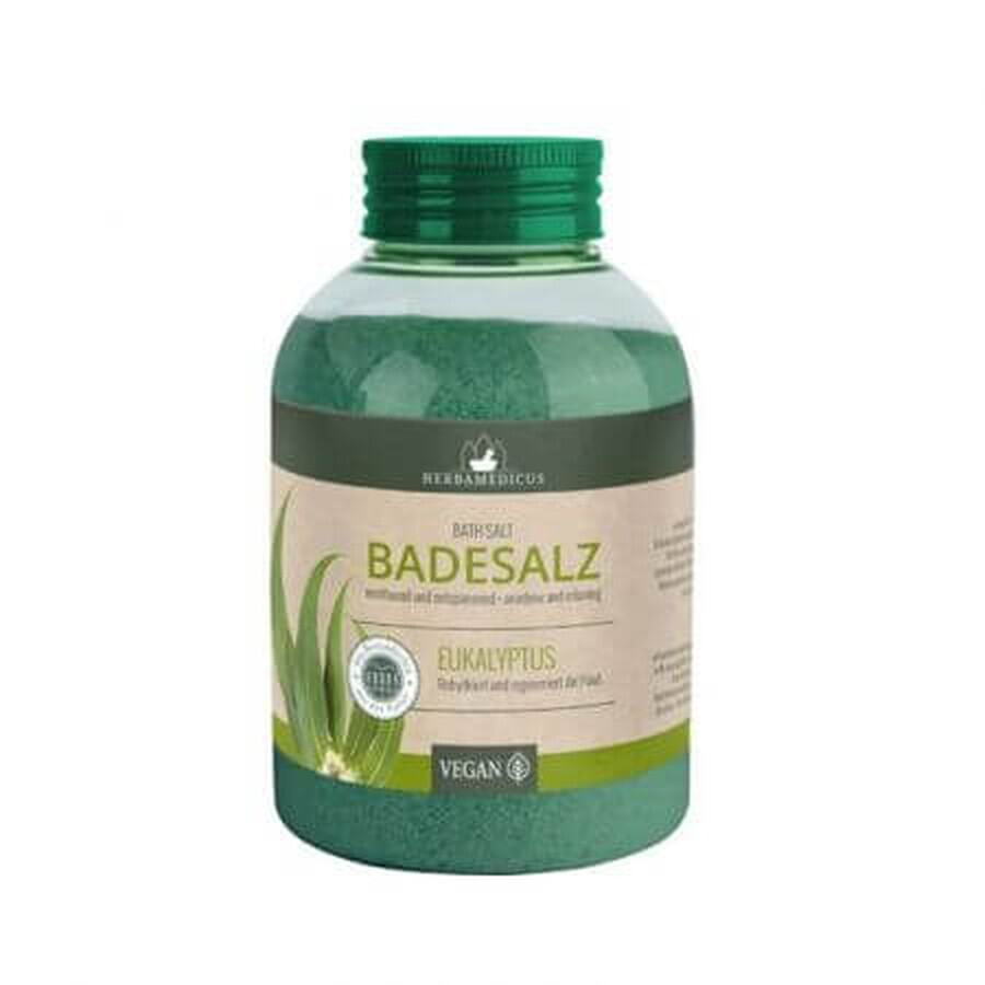 Badesalz mit Eukalyptus-Extrakt, 575 g, Herbamedicus