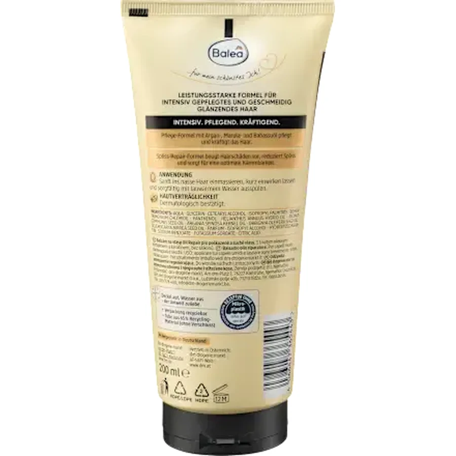 Balea PROFESSIONAL Conditioner Oil Repair Intensiv, 200 ml