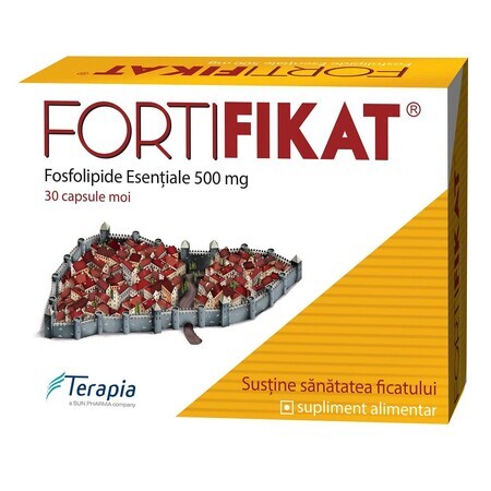 Fortifikat fosfolipide esențiale 540mg, 30 capsule, Terapia