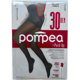 Pompea Push-Up Damen Dres 30 DEN 1/2 nackt Golden Powder, 1 Stück