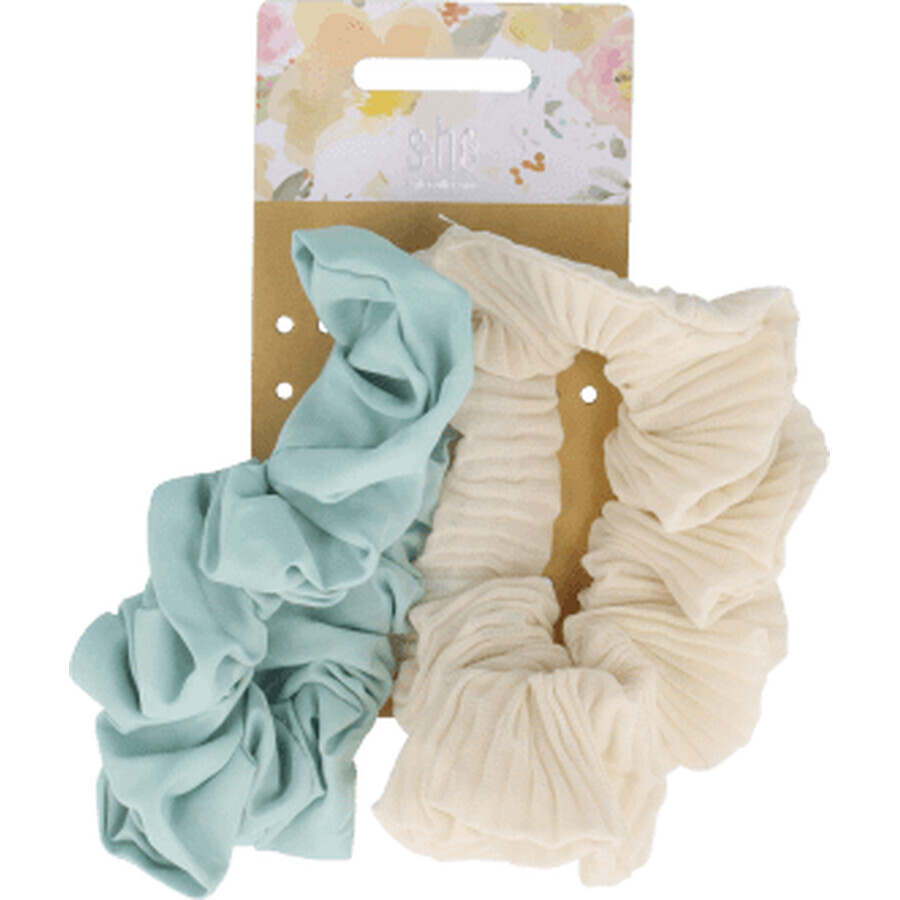 She stylecollection Elastice de păr scrunchie, 2 buc