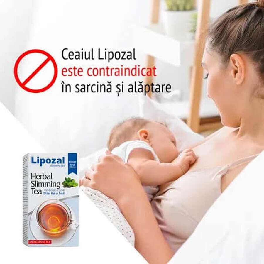 Lipozal Tee zum Abnehmen, 100 g, Canadian Farmaceuticals