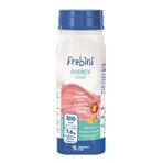 Frebini energy drink with strawberry flavor, 200 ml, Fresenius