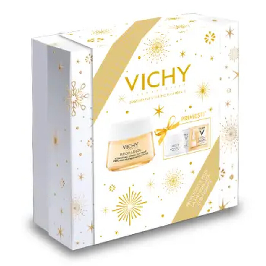 Vichy Neovadiol Xmas Kit Anti-Falten-Tagescreme mit rückfettender und aufpolsternder Wirkung Peri-Menopause, 50 ml
