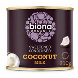 Condensed coconut milk, 210 g, Biona