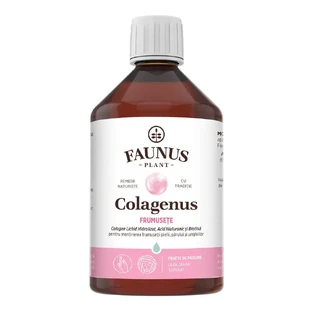 Colagenus Frumusețe hydrolyzed liquid collagen for hair, skin and nails, 500 ml, Faunus Plant