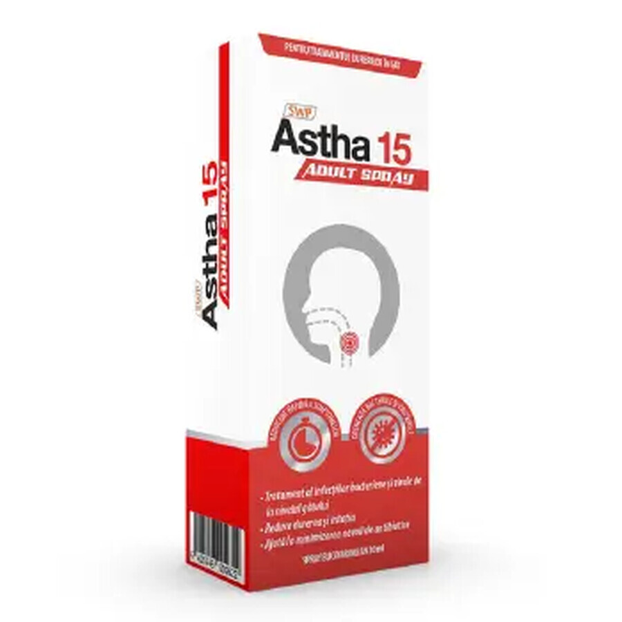 Astha 15 Spray für Erwachsene, 30 ml, Sun Wave Pharma