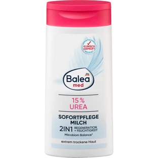 Balea med Sofortpflegemilch 2 in 1 15 % Urea, 250 ml
