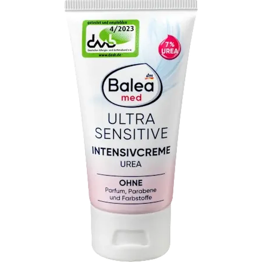 Balea MED Ultra Sensitive Creme mit Urea, 50 ml