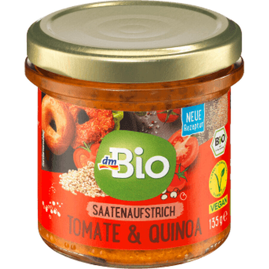 DmBio Tomaten- en quinoapasta, 135 g