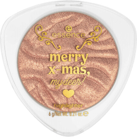 Essence Iluminator Merry x-mas,my deer ! N. Shine Golden, My Deer!, 6 g