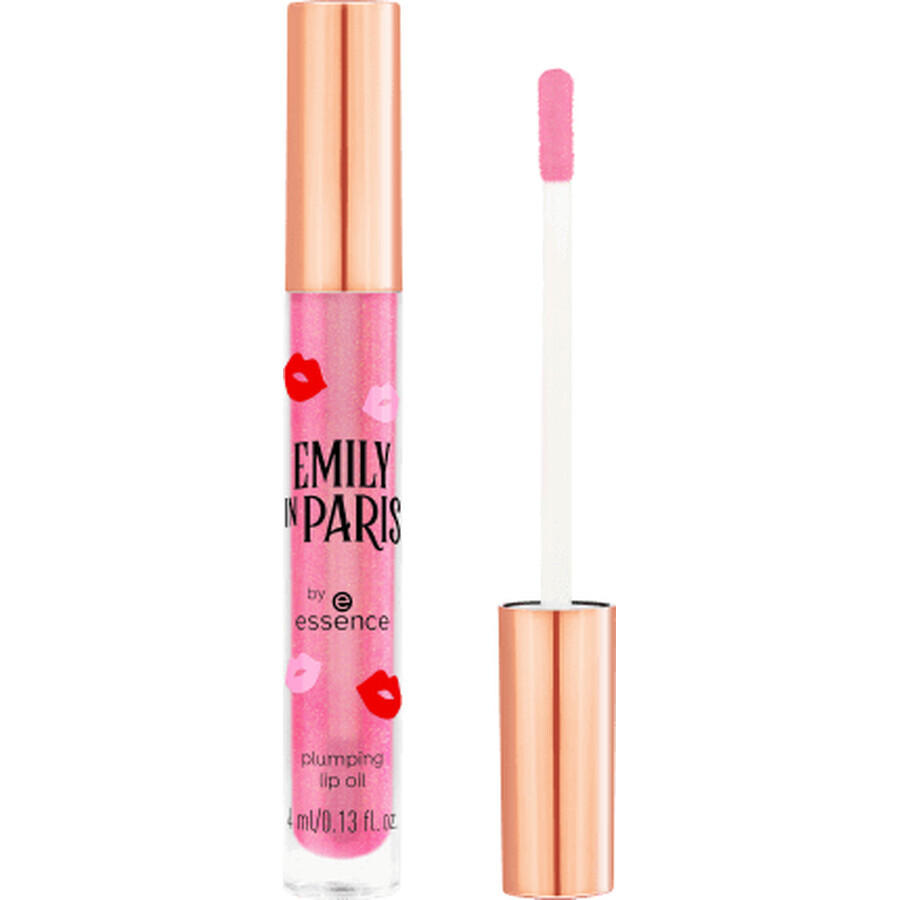 Essence Ulei pentru buze cu efect de plumping EMILY IN PARIS 01, 4 ml