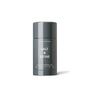 Natural deodorant with Sandalwood and Vetiver for sensitive skin, 75 g, Salt & Stone