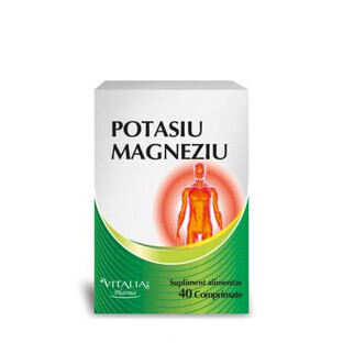 Potassium Magnesium, 40 tablets, Viva Pharma