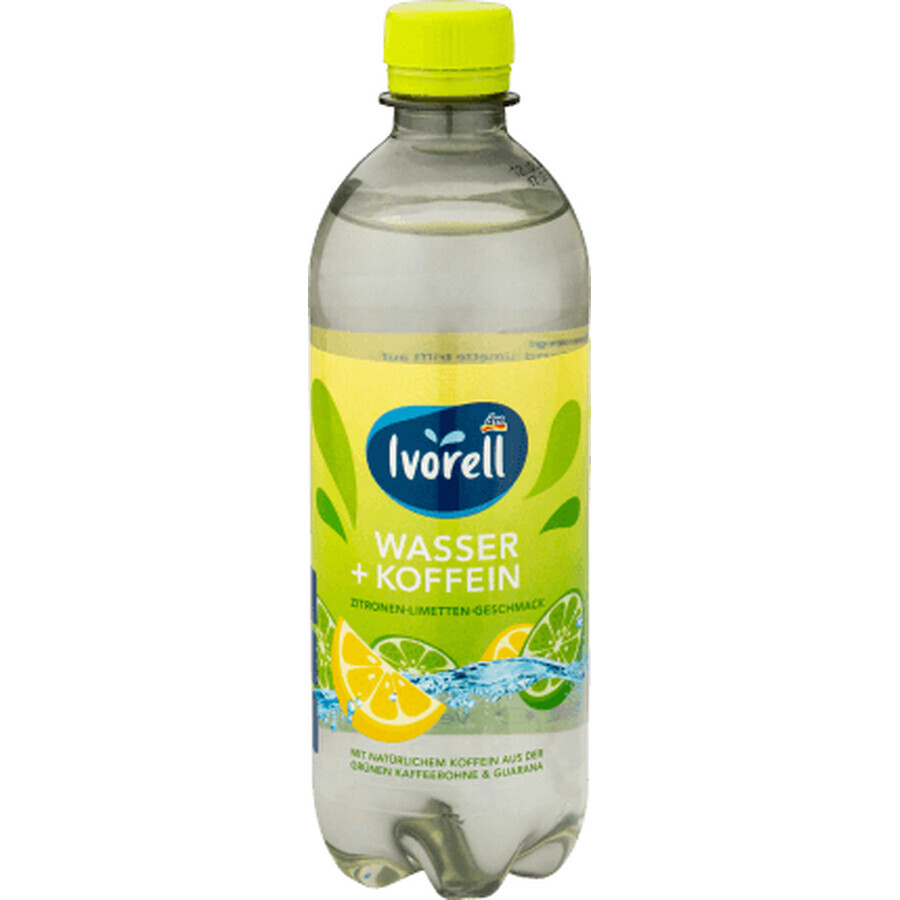 Ivorell Apă cofeinizată lămâie, 500 ml