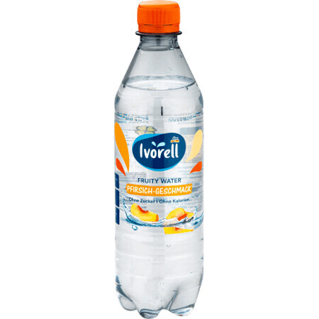 Ivorell Apă minerală cu aromă de piersică, 500 ml